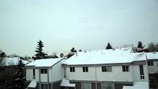 Strange sounds in Edmonton, Alberta.Jan,21,2012