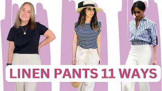 Linen Pants for the Fashionable Petite Woman | Style Over 50