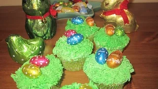 Cupcakes backen | Oster Cupcakes | Vanille Cupcakes mit Buttercreme