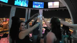 High Roller Las Vegas ferris wheel & happy hour bar cart.Start to finish full review and experience