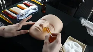 Face Pampering ASMR (Guasha Massage, Acupuncture)