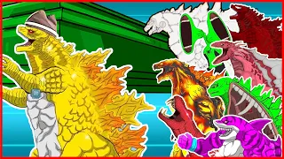 GODZILLA RADIATION GOLD & JURASSIC WORLD & HULK GODZILLA - MEGAMIX COFFIN DANCE (COVER) #2