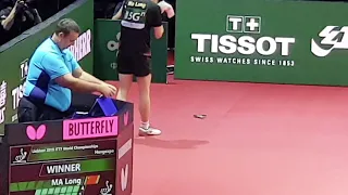 Ma Long vs Mattias Falck final point