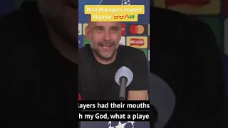 Guardiola & Tuchel are talking about Neymar 🤩🇧🇷🔥