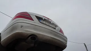 Mercedes CLK 500 w209 sound 5.0L V8 m113