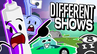 BFDI Characters But in Different Object Shows