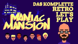 LET'S PLAY Maniac Mansion C64 // KOMPLETT 💿 Pack den Hamster in die Mikrowelle! (Deutsch)