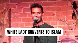 WHITE LADY CONVERTS TO ISLAM | SHAFI HOSSAIN | STAND UP COMEDY