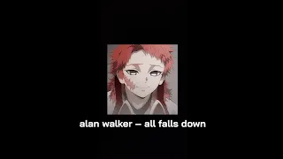 alan walker feat noah cyrus – all falls down (slowed and reverb) tiktok version with lyrics.