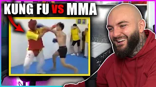 FAKE KUNG FU Meister wird von einem MMA Fighter BLAMIERT😂 MMA vs WING CHUN - RINGLIFE