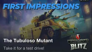 WOTB | Mutant is out! Let's try it | My First impressions | WOTBLITZ | World of tanks Blitz