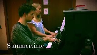 G.Gershwin - Summertime for piano duet