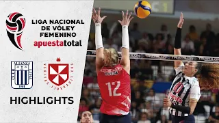 Alianza Lima 🆚 Universidad San Martín | FINAL VUELTA| Liga Nacional Superior de Voley Femenino 2024