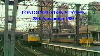 BR in the 1980s London Euston Station in November 1986