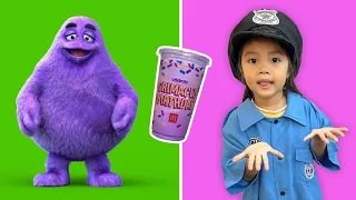 หนีออกจากคุกสีม่วง Grimace | บริ้งค์ไบรท์ ROBLOX