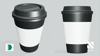 Beginner Tutorial Paper Coffee Cup | Autodesk 3dsMax