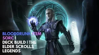 Sorcerer vs Sorcerer | BloodDrunk Item Deck | TESLegends