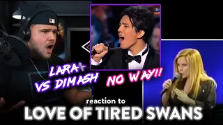 Lara Fabian vs. Dimash Reaction Love of Tired Swans (OMG NO WAY!) | Dereck Reacts