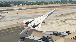 Concorde Airshow Goes WRONG - Concorde As A Stuntplane