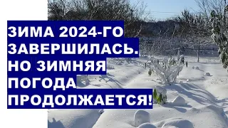 Зима 2023-2024 років. завершилася. Але ж зима триває! Погода forecast for winter 2024