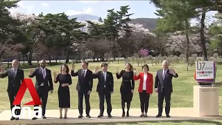 G7 says it opposes "any unilateral attempt to change status quo" in Taiwan Strait