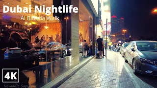 Dubai Nightlife I Al Barsha Late Night Walking Tour 4K