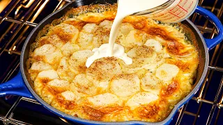 Potatoes! All the neighbors will ask for the recipe! It's so easy and delicious dinner recipe!