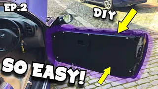 How to make cheap door cards! *e36 drift build*