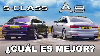 Audi A8 vs Mercedes Clase S: ​​¡RESEÑA DE LUJO!