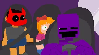 The Afton family road trip ( FNAF shitpost )