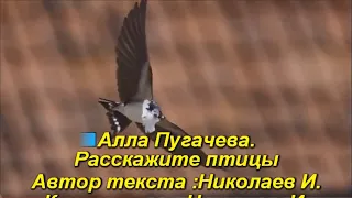 А.Пугачева- Расскажите птицы-Караоке