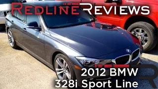 2012 BMW 328i Sport Line Walkaround, Start Up, Exhaust, Review