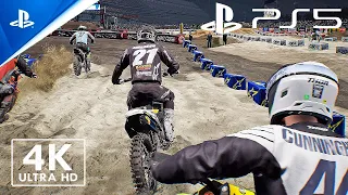 Monster Energy Supercross (PS5) GAMEPLAY ! Ultra High Realistic Graphics (4K HDR)