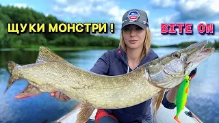 ЩУКИ МОНСТРИ! ЩУКА НА BIG BAITS ВІД BITE ON! ПОШУК ЩУКИ З  LOWRANCE HDS LIVE 7! ЛОВЛЯ БОЛЬШИХ ЩУК!