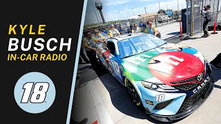 "Sorry, I just f--ked 'em up." | Kyle Busch in-car radio | 2022 AdventHealth 400