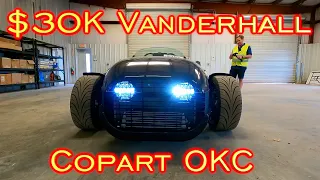 Copart Walk Around 4-8-21 with MWM + $30K Vanderhall Venice