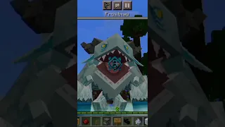 How to spawn frostmaw  no mods #minecraft #_shorts #trending