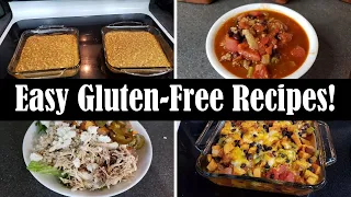 4 EASY GLUTEN-FREE RECIPES TO MAKE THIS WEEK!
