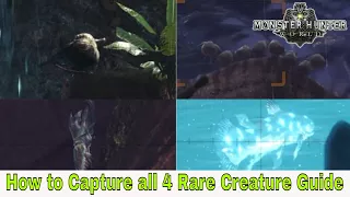 Monster Hunter: World - All 4 Rare Pets Location Guide