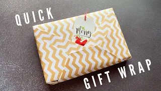 How to Gift Wrap a Book | DIY Gift Packing Idea | Gift Wrapping #giftwrap