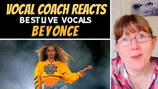 Vocal Coach Reacts to Beyonce Best LIVE Vocals