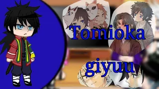 Hashira react to tomioka||part2 final||manga spoiler||wolfypinky