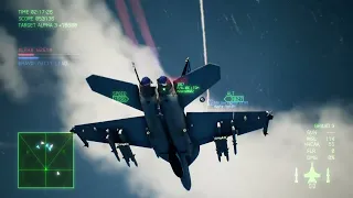 Ace Combat 7 Multiplayer Team Death Match - F/A-18E TGM - Holy Sh*t, It's Maverick!