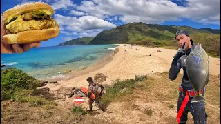 Kala Burgahz / Spearfishing Hawaii Catch n Cook Vlog