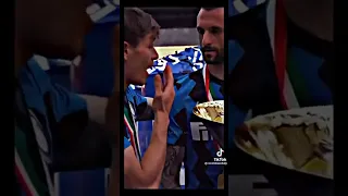 barella e brozovic esultano insieme