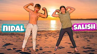 BOY vs GIRL Gymnastics & Strength Challenge! ft/ #Nalish