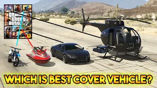GTA 5 ONLINE | Which is Best COVER VEHICLE?