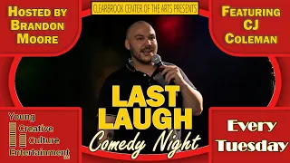 "CJ Coleman" at Last Laugh Comedy Night at Clearbrook Center of the Arts, January 16th, 2024