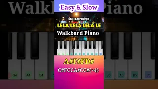 Lela Lela Lela - Piano tutorial | Rauf & Faik | Easy tutorial #shorts #shortsvideo #ytshorts #viral