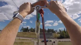 Holmenkollen Ski Jump Oslo: Kollensvevet Zipline GoPro